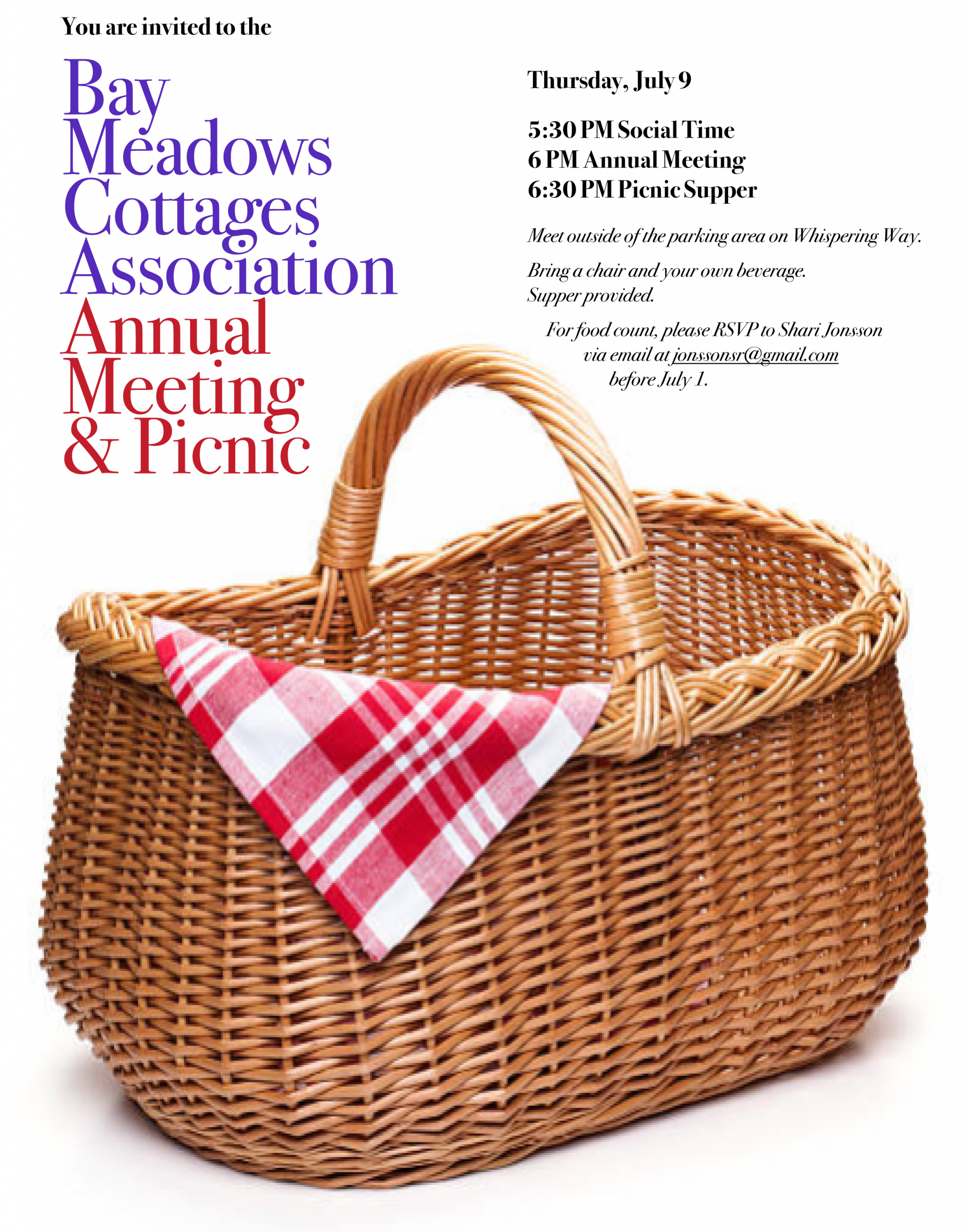 Annual Meeting and Picnic 2026